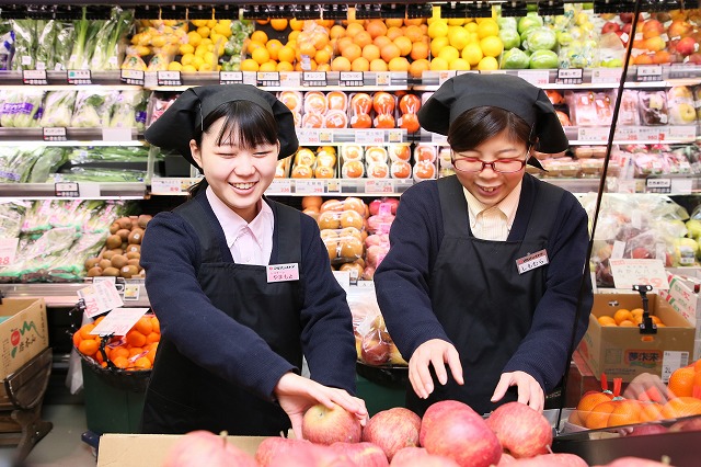 スーパーで野菜や果物の品出し 加工の求人 株式会社マルマンストアのアルバイト パート 正社員求人情報